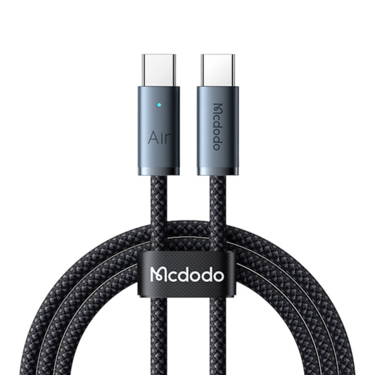 - Ningún fabricante - McDodo Ca-7081 Cable Tipo C a Tipo C 240W 1.8m Ultra Delgado Serie Luma Negro | TOP MOVIL Guatemala
