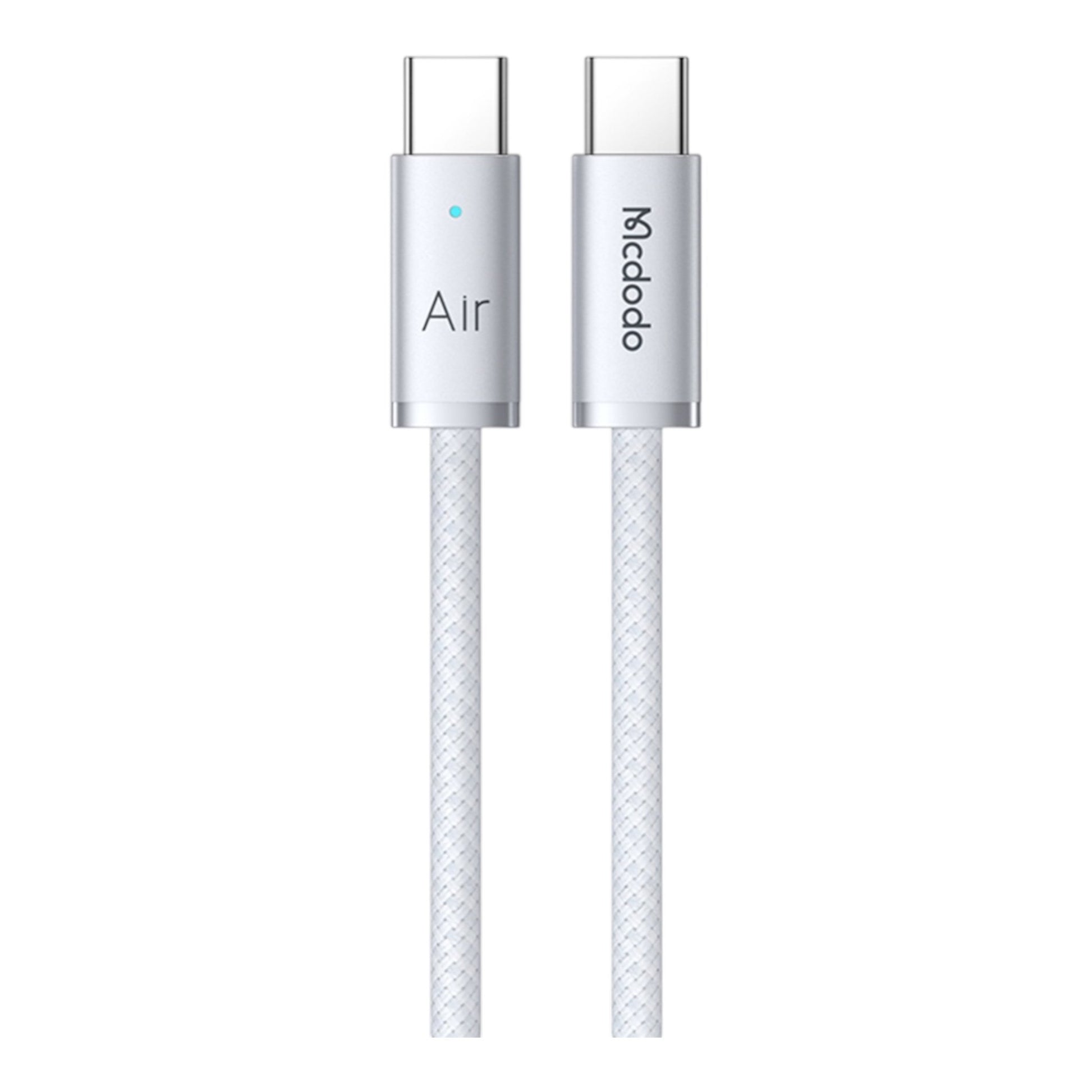 - Ningún fabricante - McDodo Ca-7083 Cable Tipo C a Tipo C 240W 1.8m Ultra Delgado Serie Luma Blanco | TOP MOVIL Guatemala