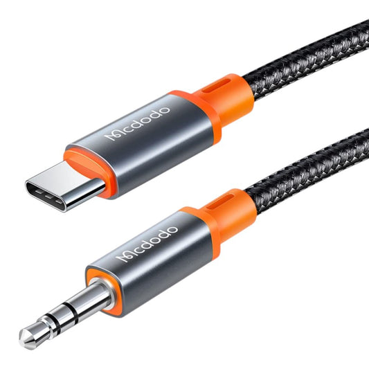McDodo CA-0820 Cable Audio Tipo C 3.5mm Negro | TOP MOVIL Guatemala