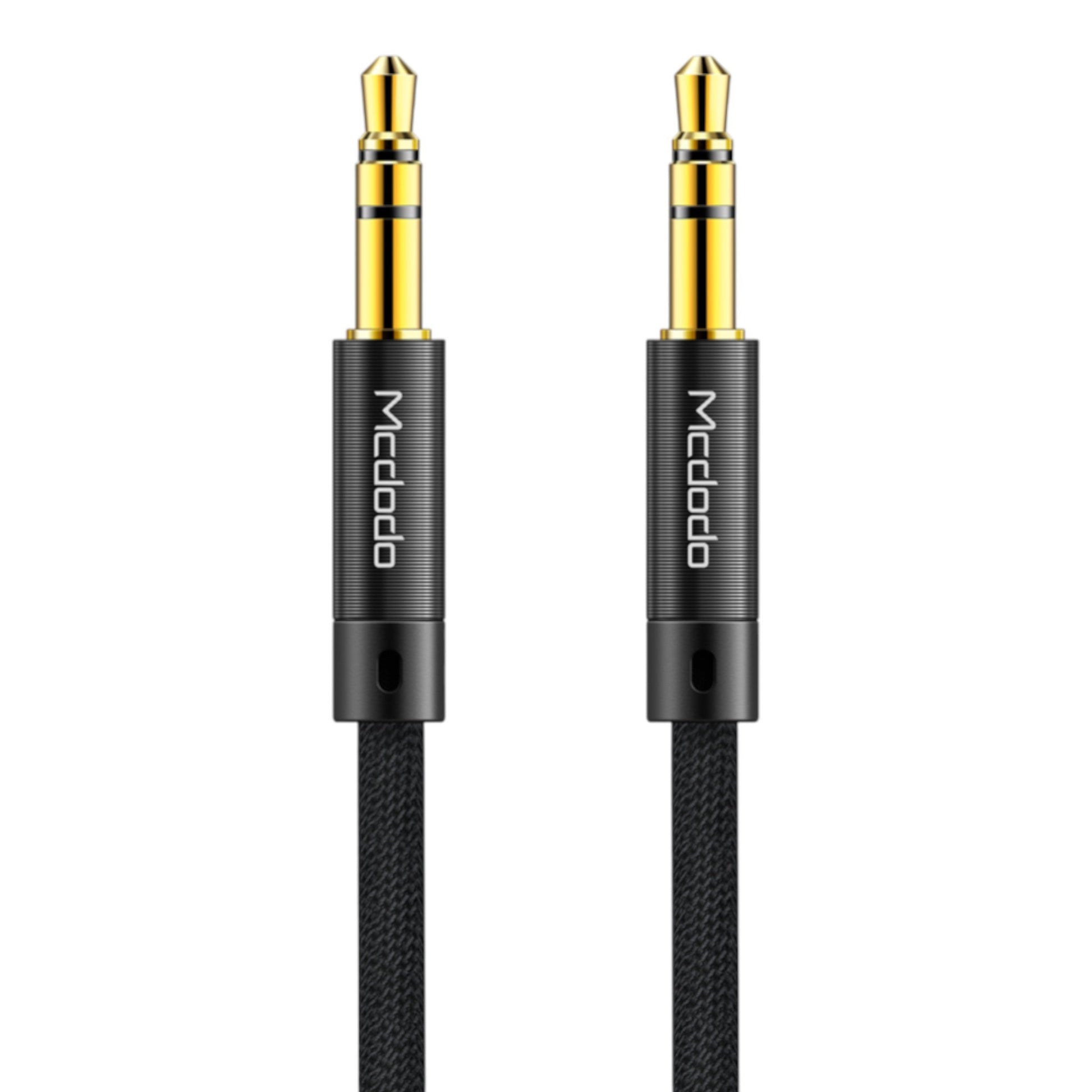 - Ningún fabricante - McDodo Ca-6640 Cable Audio 3.5mm Macho a Macho 1.2m Negro | TOP MOVIL Guatemala
