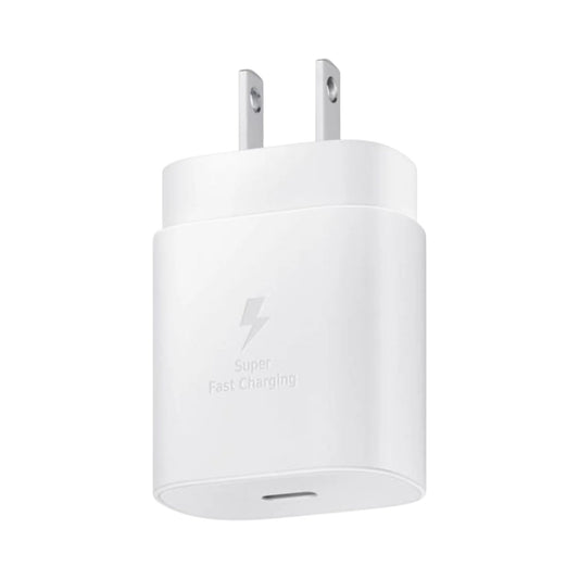 Cargador Samsung Pared 25W Tipo C - Blanco | TOP MOVIL Guatemala