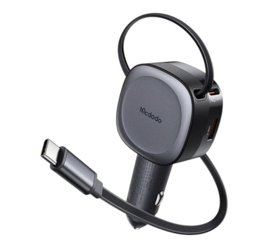Cargador McDodo CC-1560 75W para Carro - Negro