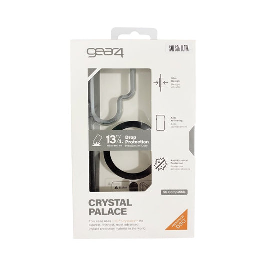 Estuche Gear Crystal Palace D30 10 Metros de Protección Samsung S26 Ultra color Negro