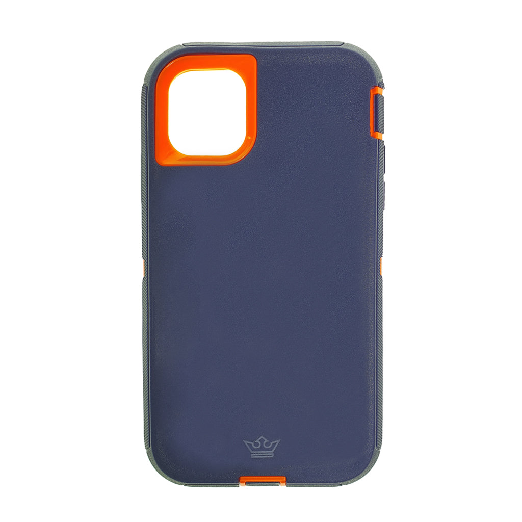Case El Rey Defender iPhone 11 Pro - Azul/Naranja | TOP MOVIL Guatemala