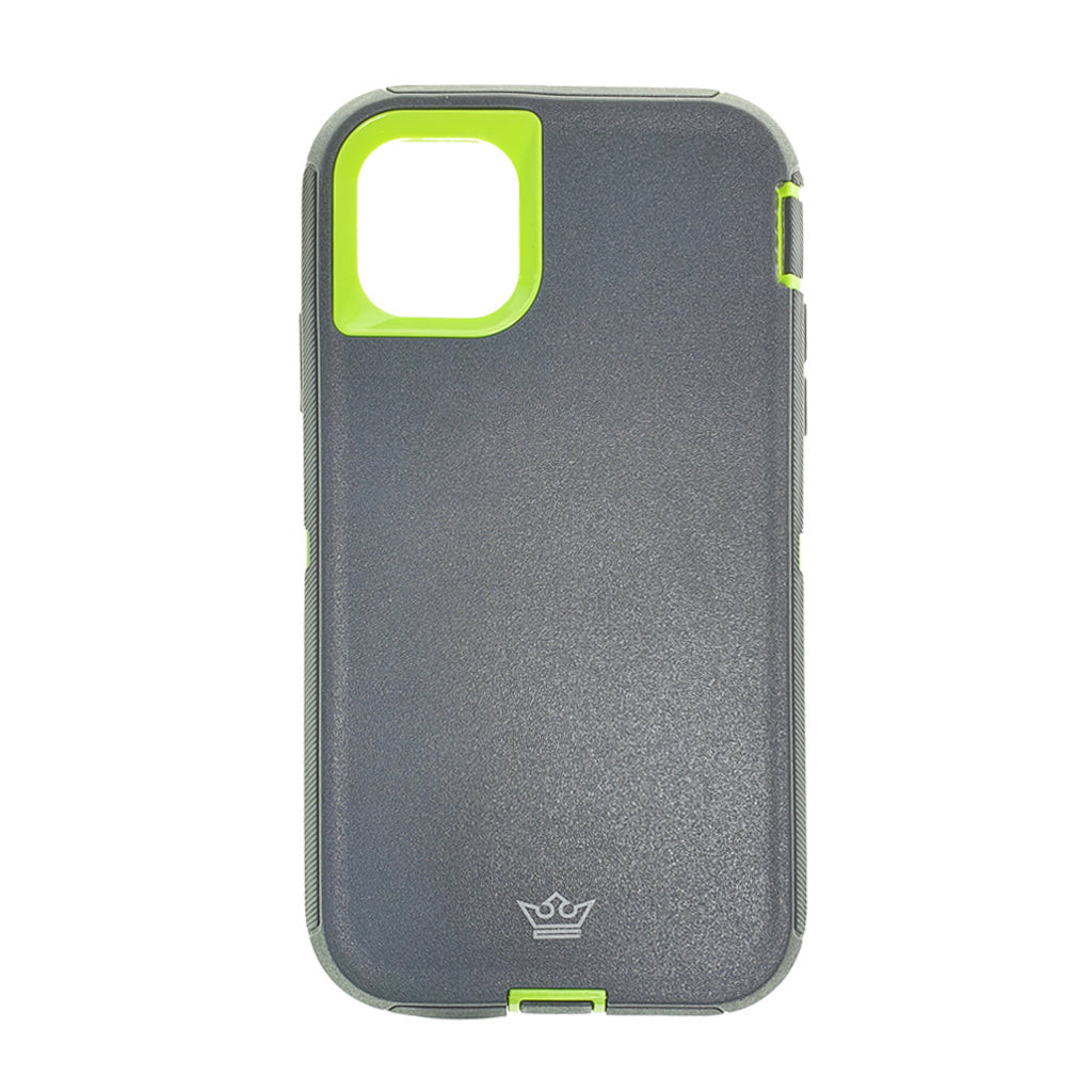 Case el Rey Defender - iPhone 11 Pro - Gris/Verde | TOP MOVIL Guatemala