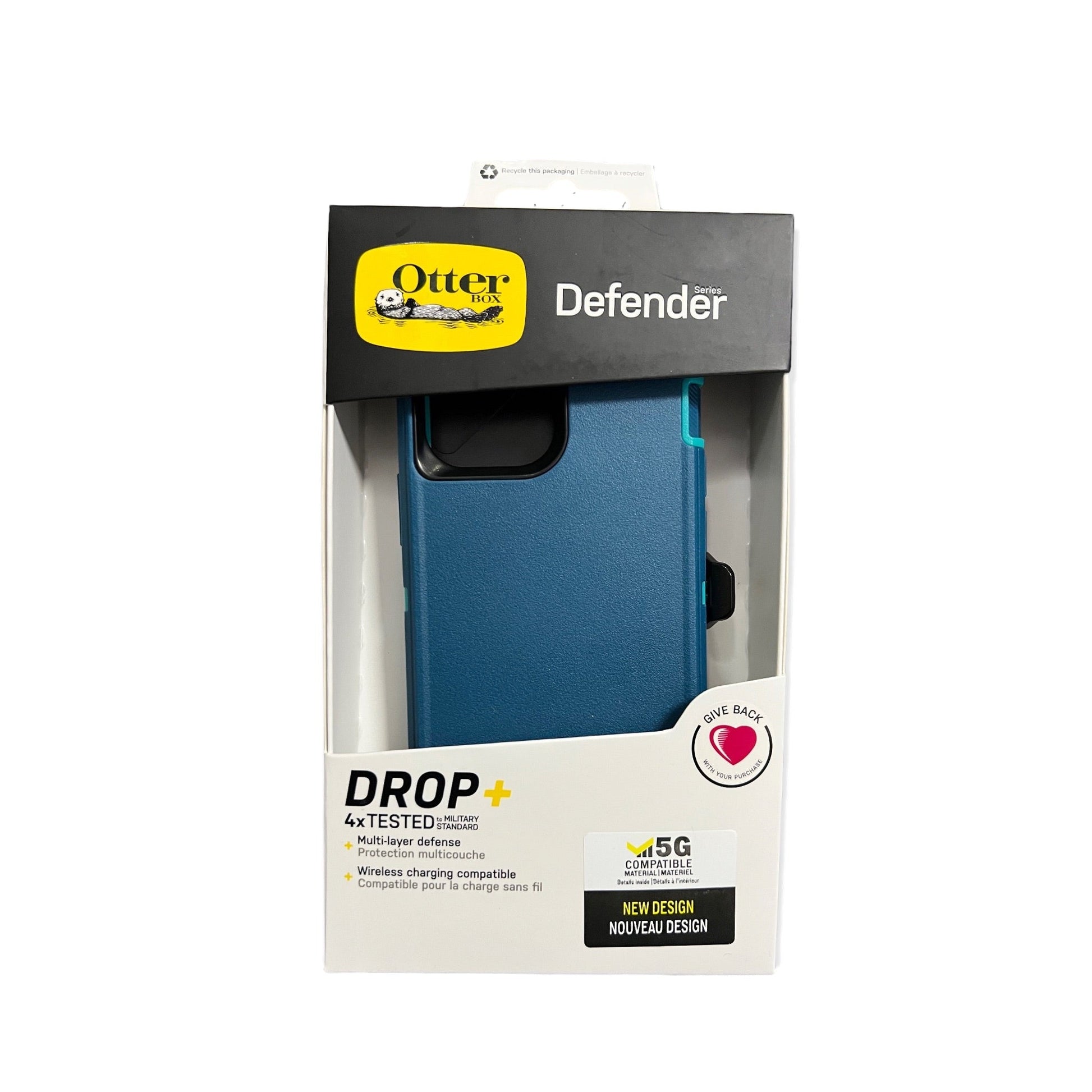 Case OtterBox Defender iPhone 13 Pro Turquesa - Top Movil Guatemala