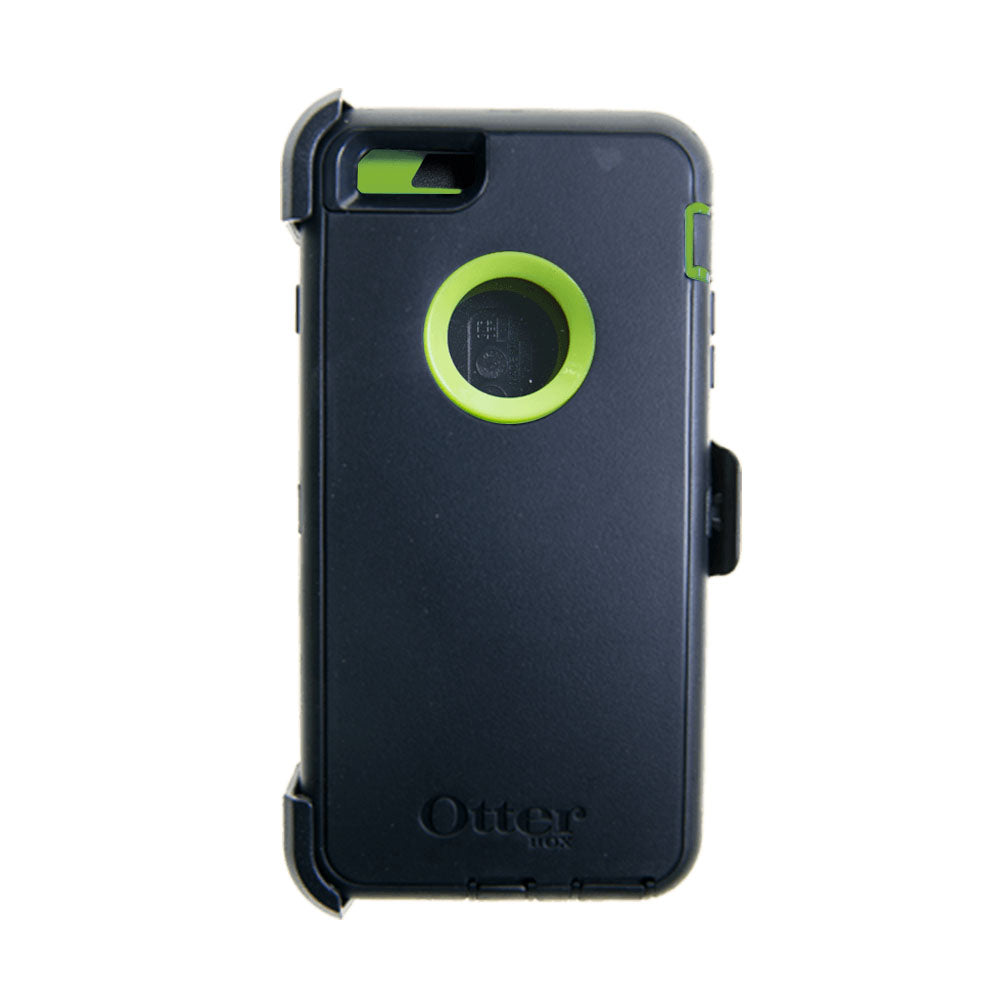 Case OtterBox Defender iPhone 6 Plus Negro/Verde | TOP MOVIL Guatemala