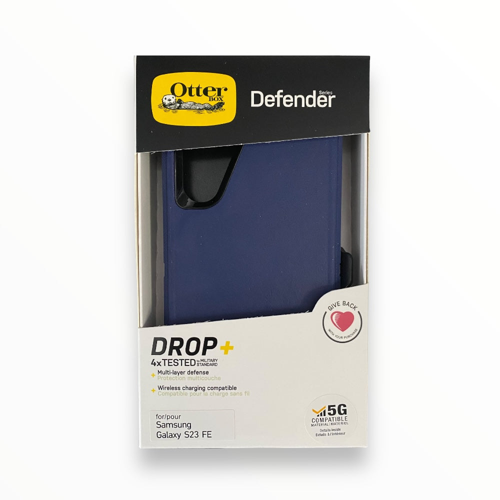 Case OtterBox Defender Azul para Galaxy S23 FE | TOP MOVIL Guatemala