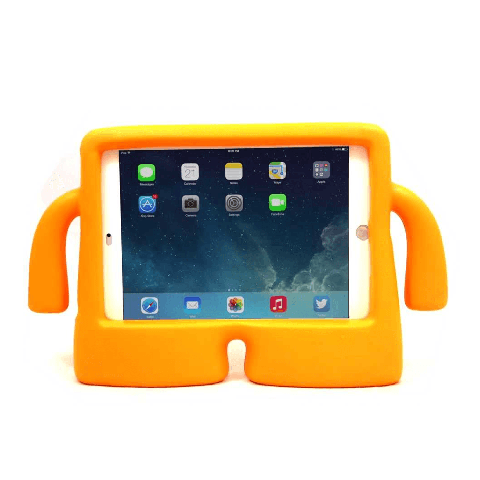 Estuche Genérico Kids TPU para Apple iPad 1, iPad 2, iPad 3, iPad 4 Color Naranja | TOP MOVIL Guatemala