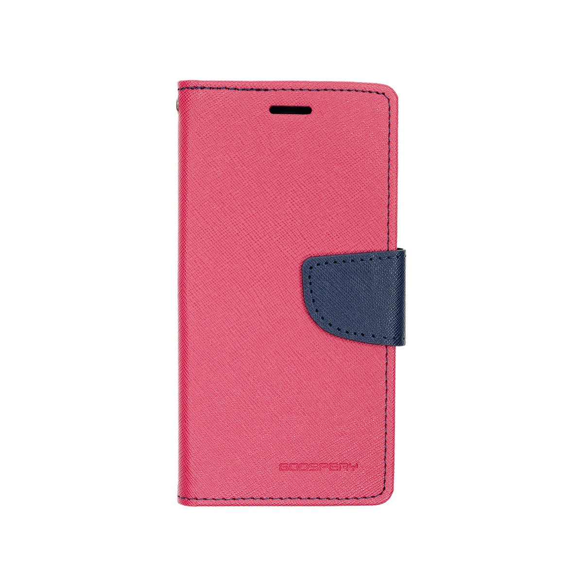 Estuche Goospery Fancy Diary para iPhone X - Rosado/Azul Marino | TOP MOVIL Guatemala