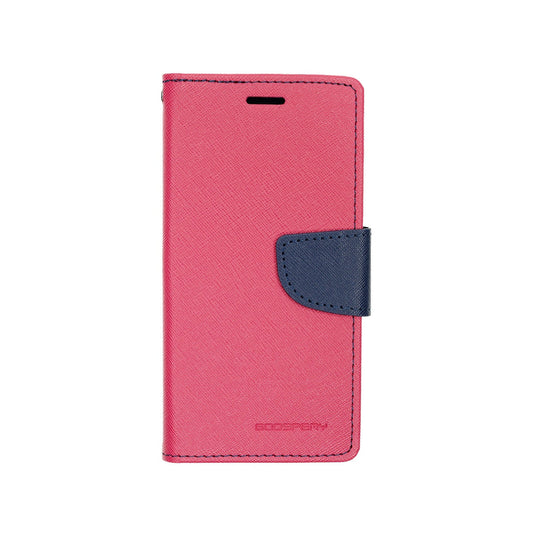 Estuche Goospery Fancy Diary para iPhone X - Rosado/Azul Marino | TOP MOVIL Guatemala