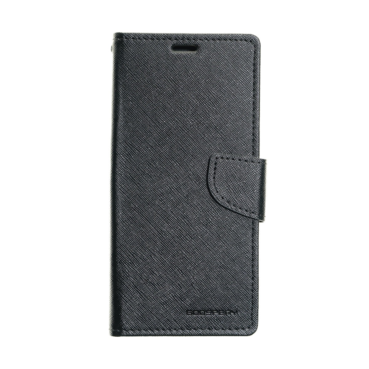 Estuche Carteras Goospery Fancy Diary iPhone Xs Max Negro | TOP MOVIL Guatemala