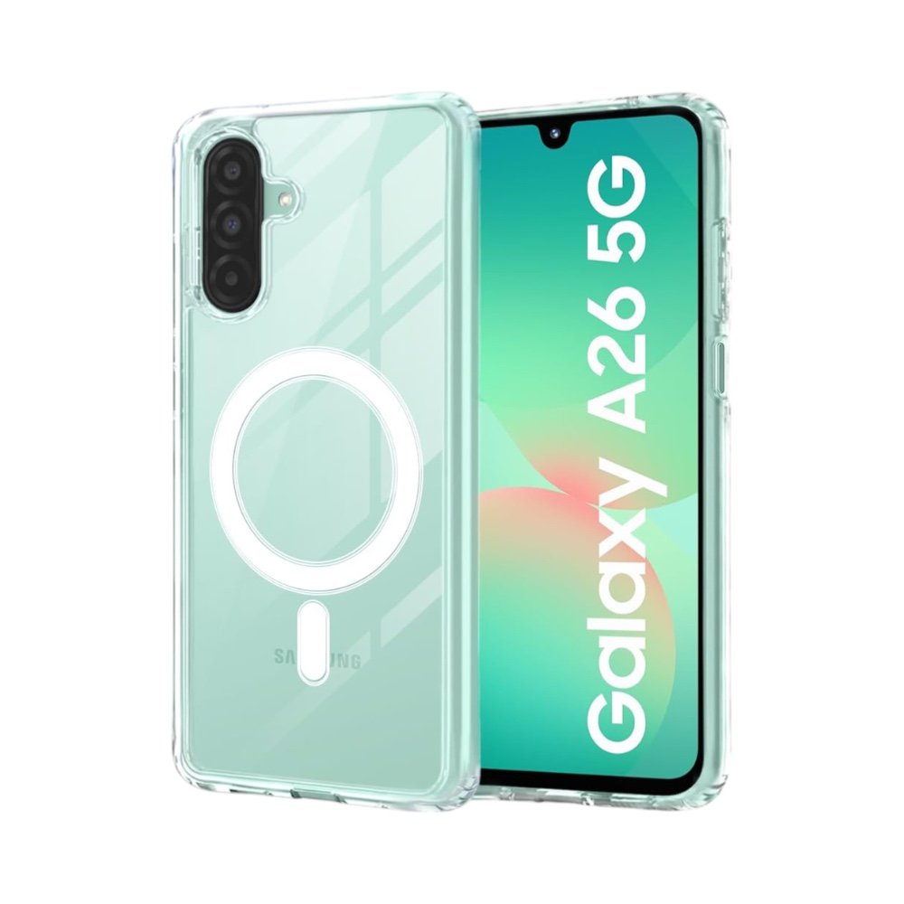 Estuche El Rey Samsung A26 Transparente con MagSafe | TOP MOVIL Guatemala