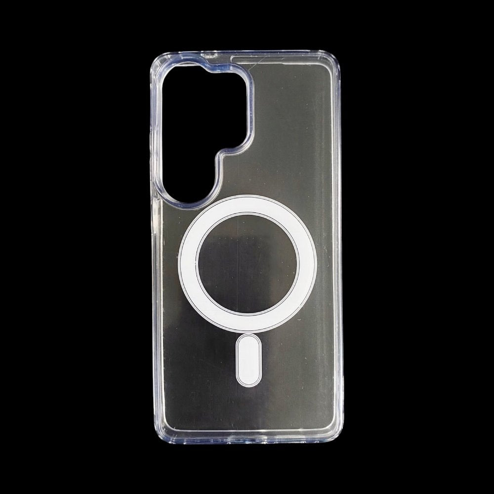 Estuche el rey botones gris color trasparente con magsafe samsung s26 ultra