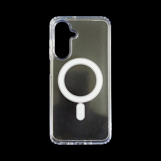 Estuche el rey botones gris color trasparente con magsafe samsung A17