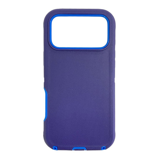 Estuche El Rey commander 20 metros de proteccion 17 pro color azul celeste