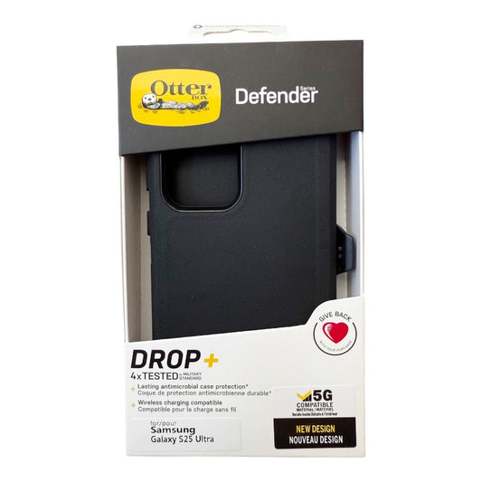 Case OtterBox Defender Galaxy S25 Ultra Negro - Top Movil Guatemala