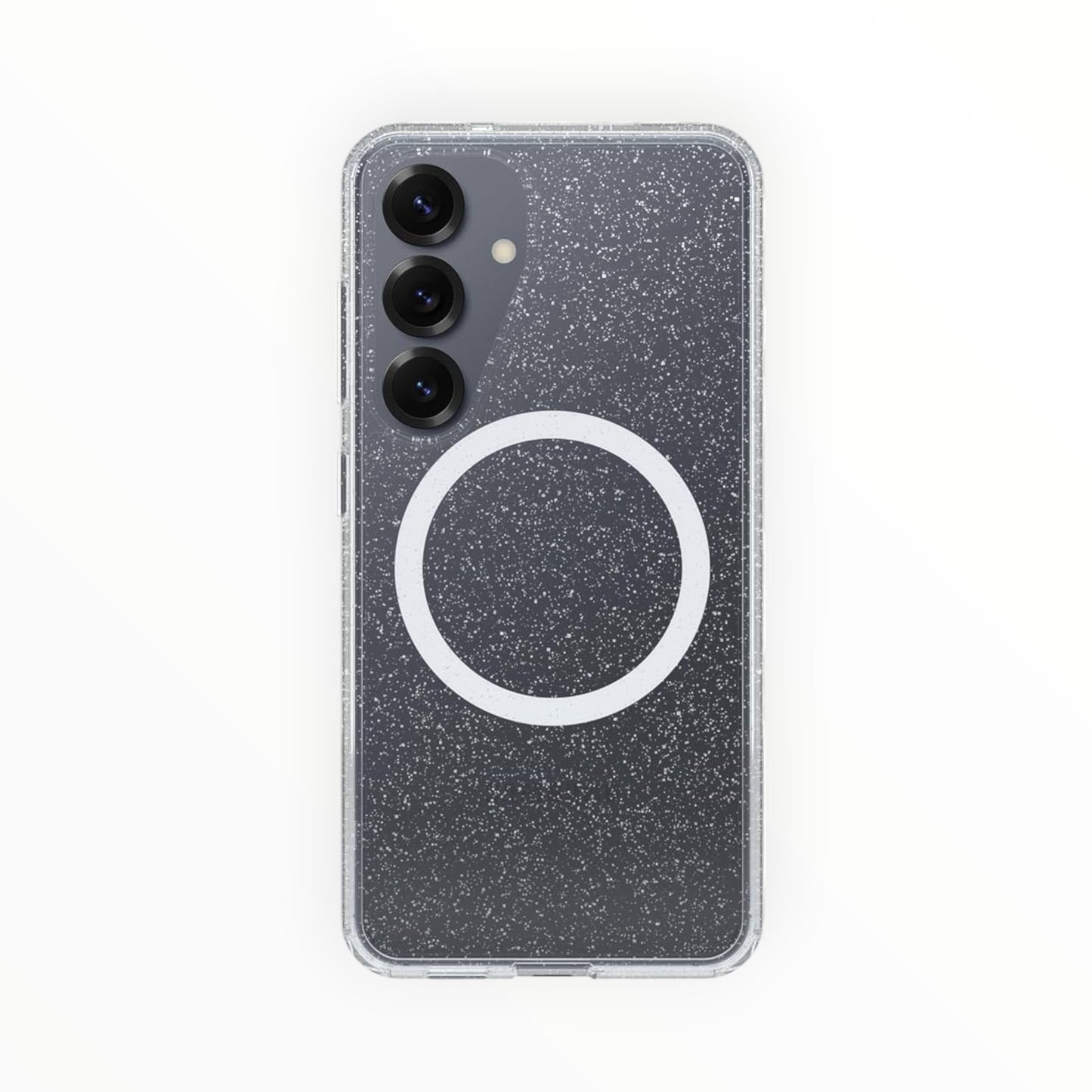 Estuche OtterBox Symmetry MagSafe S25 Glitter Transparente