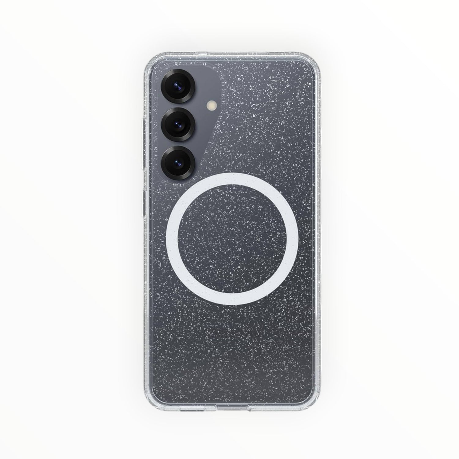Estuche OtterBox Symmetry MagSafe S25 Glitter Transparente