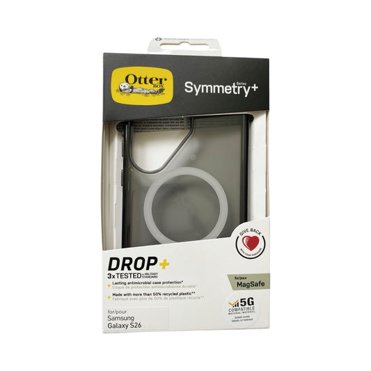 Estuche OtterBox Symmetry MagSafe S26 negro