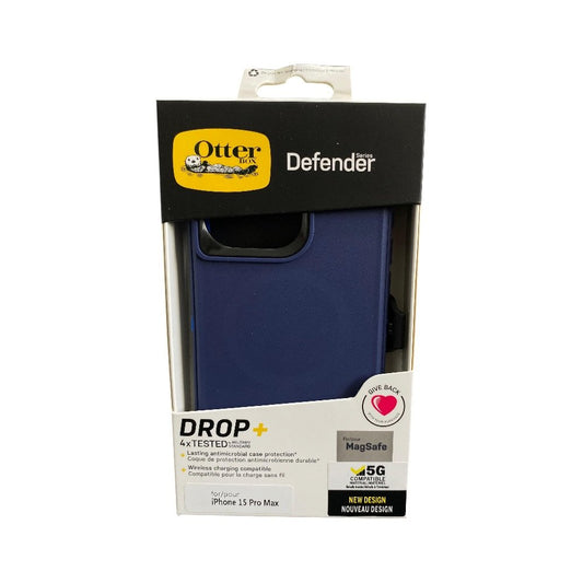 Estuche Otterbox Defender Magsafe Iphone 15 pro max azul