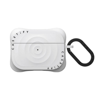 Case CASETiFY Ripple AirPods 4 Blanco | TOP MOVIL Guatemala