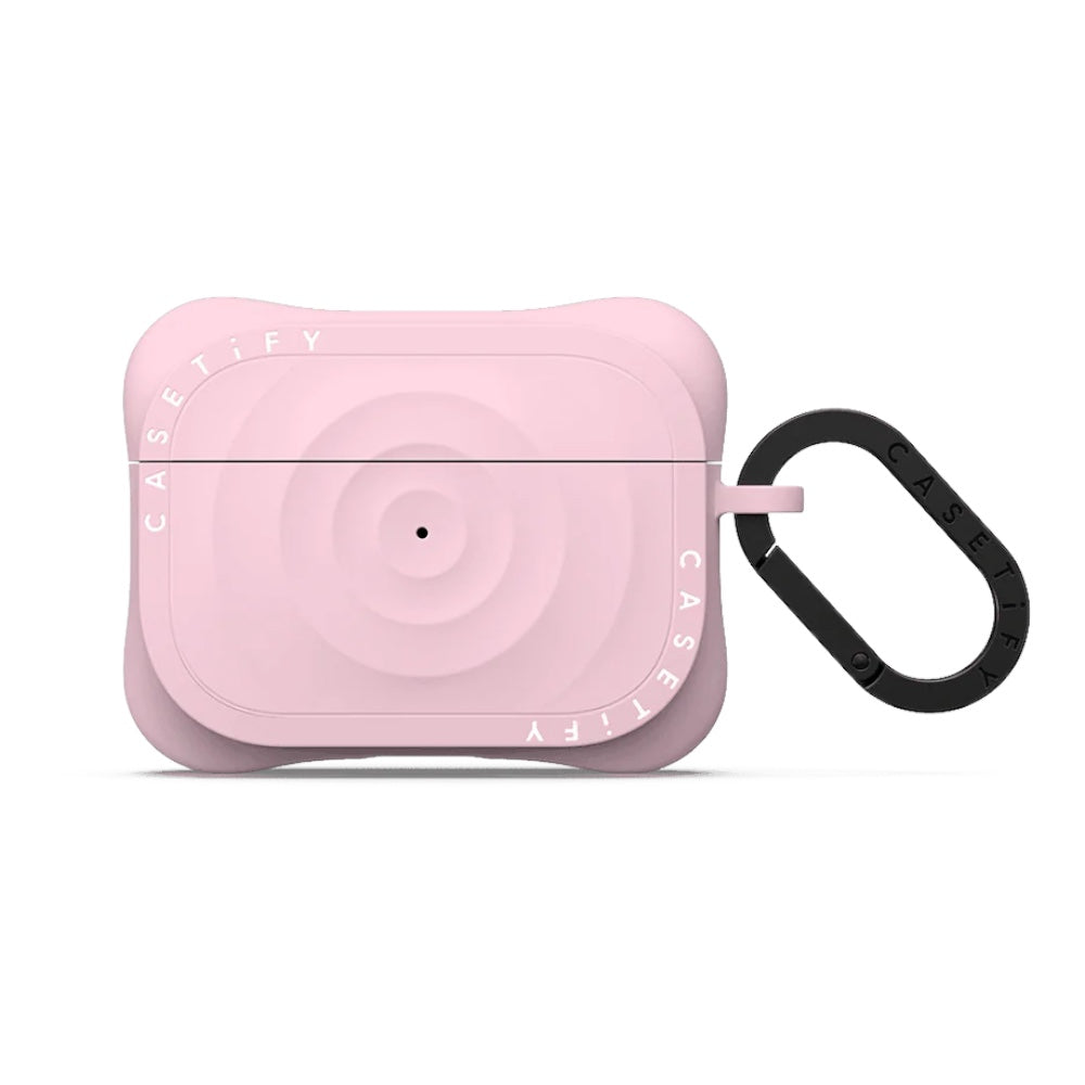 Estuche CASETiFY Ripple AirPods 4 Rosado | TOP MOVIL Guatemala