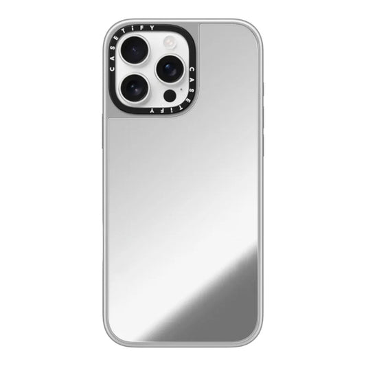 Estuche CASETiFY Mirror MagSafe iPhone 16 Plus - Gris | TOP MOVIL Guatemala