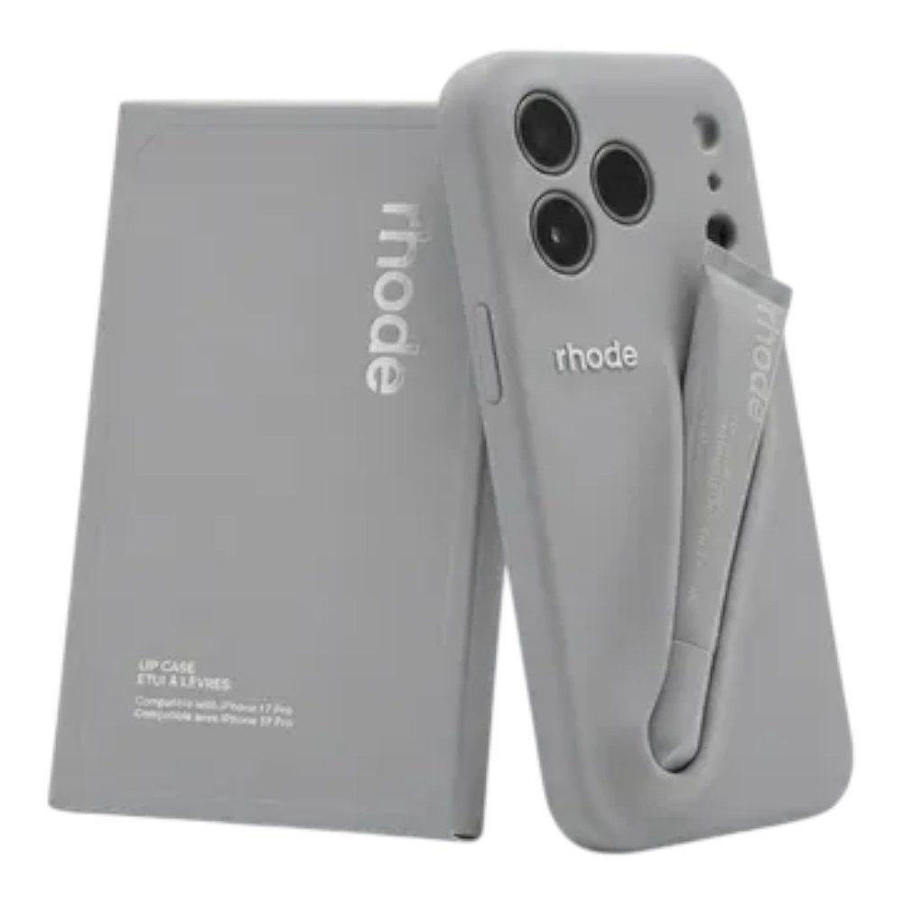 rhode skin grey iPhoneケース 17 pro Estuche Rhode para iphone 17 pro max gris edicion | TopMovil