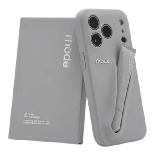 Estuche Rhode para iphone 17 pro max gris edicion especial + balsamo