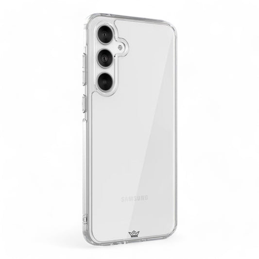 Estuche El Rey Botón Samsung S24 FE - Gris Transparente - 0701301100140215