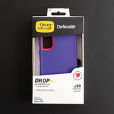 estuches proteccion otterbox defender samsung s23 color morado / rosado