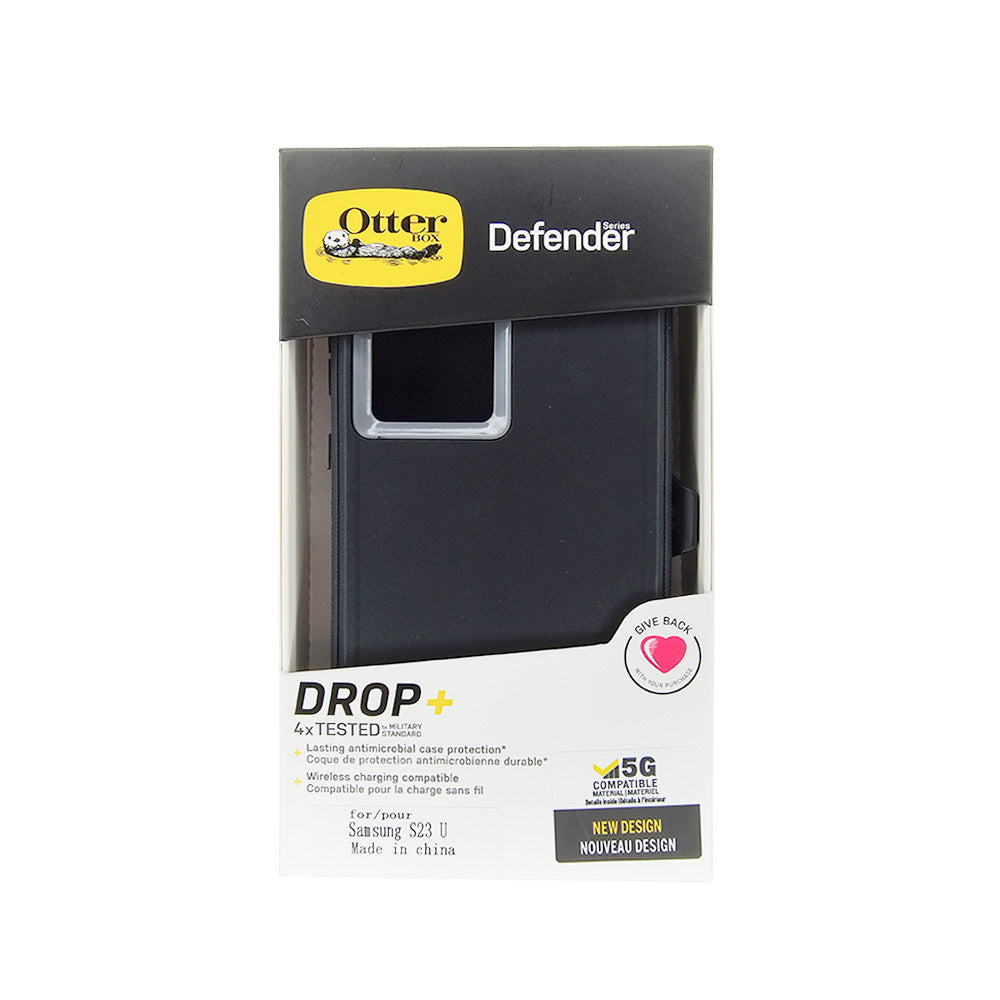 estuches proteccion otterbox defender samsung s23 ultra color negro / gris