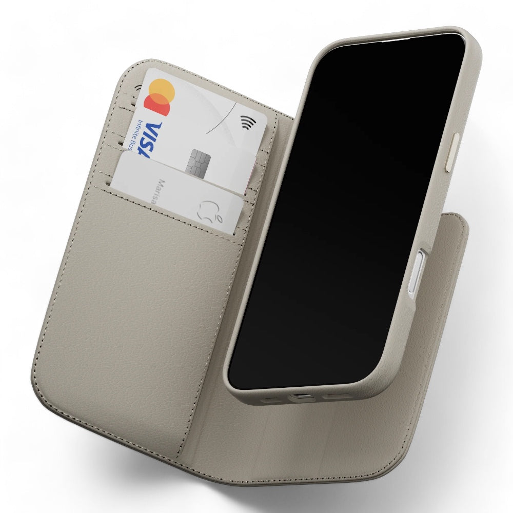 Estuche SwitchEasy Folio iPhone 16 Pro - Starlight - 0703703600030284