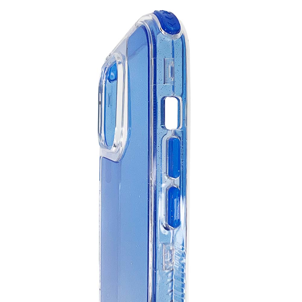 Case el Rey Glitter iPhone 14 Pro Max Defender Azul - 0704101100120012