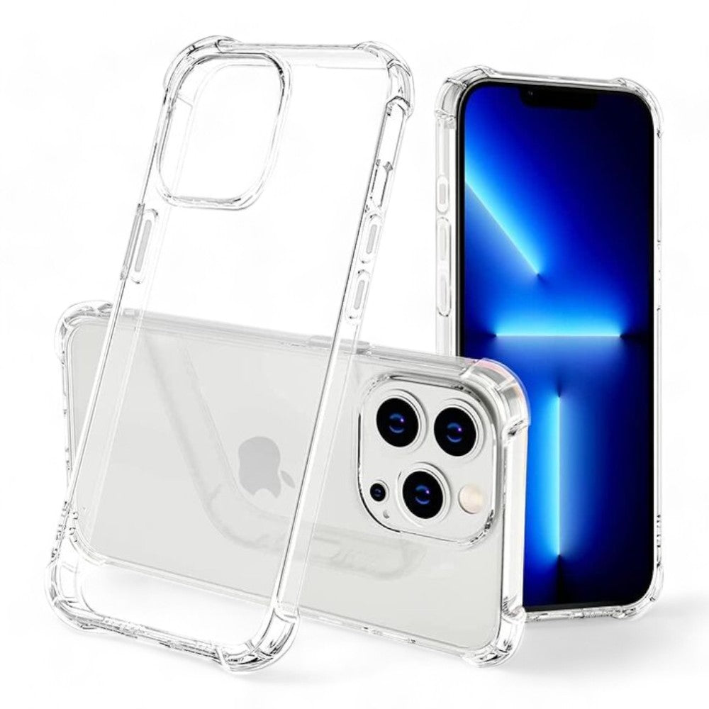 estuches transparente el rey hard case apple iphone 15 pro color transparente