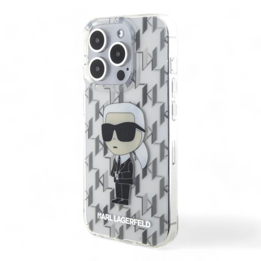 Estuche Karl Lagerfeld Hard Case iPhone 15 Pro - Transparente - 0704505900150215