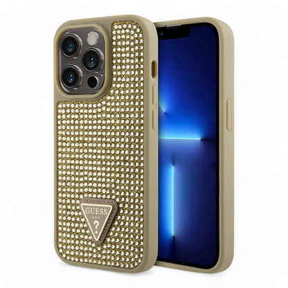 Estuche Guess Hard Case para iPhone 15 Pro - Dorado - 0704506000100180