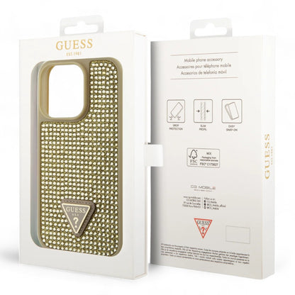Estuche Guess Hard Case para iPhone 15 Pro - Dorado - 0704506000100180