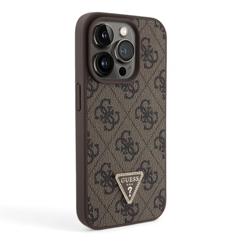 Estuche Guess Hard Case iPhone 15 Pro - Café - 0704506000110052