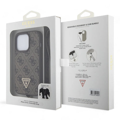 Estuche Guess Hard Case iPhone 15 Pro - Café - 0704506000110052