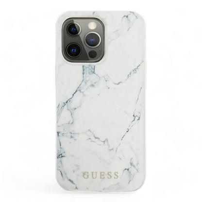 Estuche Guess Mármol Blanco para iPhone 13 Pro - 0704506000130041