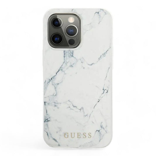 Estuche Guess Mármol Blanco para iPhone 13 Pro - 0704506000130041