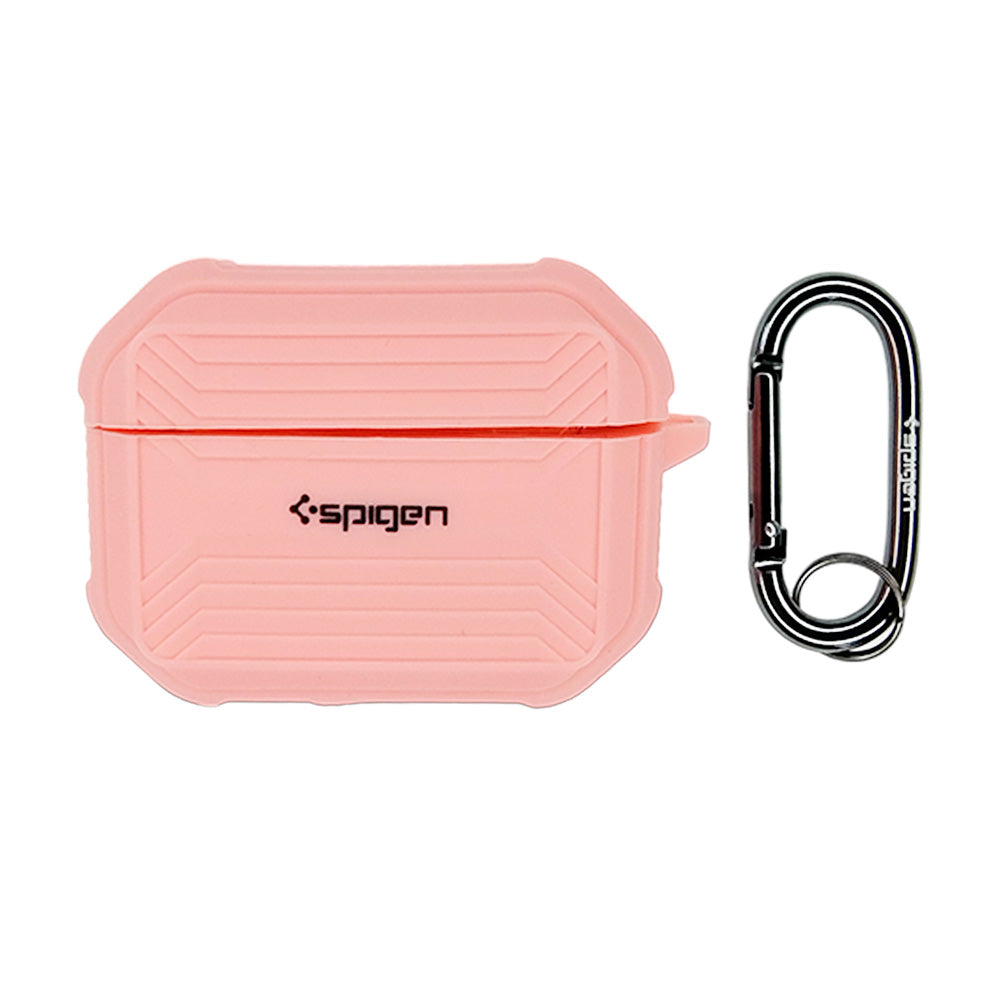 Estuche spigen airpods pro tough armor color rosado