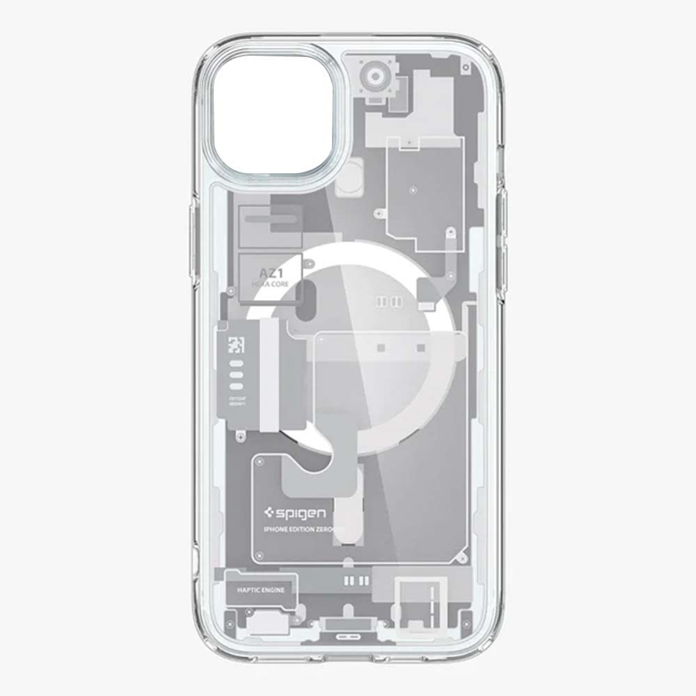 Estuche Spigen MagSafe iPhone 14 Pro Transparente - 0706203500290157