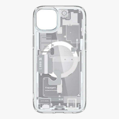 Estuche Spigen MagSafe iPhone 14 Pro Transparente - 0706203500290157