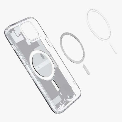 Estuche Spigen MagSafe iPhone 14 Pro Transparente - 0706203500290157