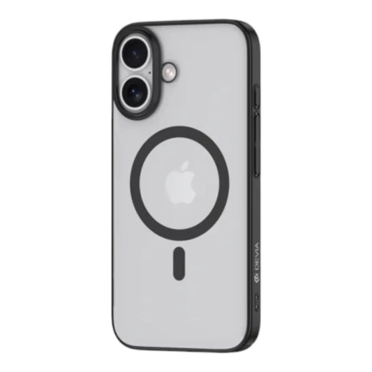Estuche Devia Magsafe iPhone 16 Glimmer - Negro - 0706205700040157