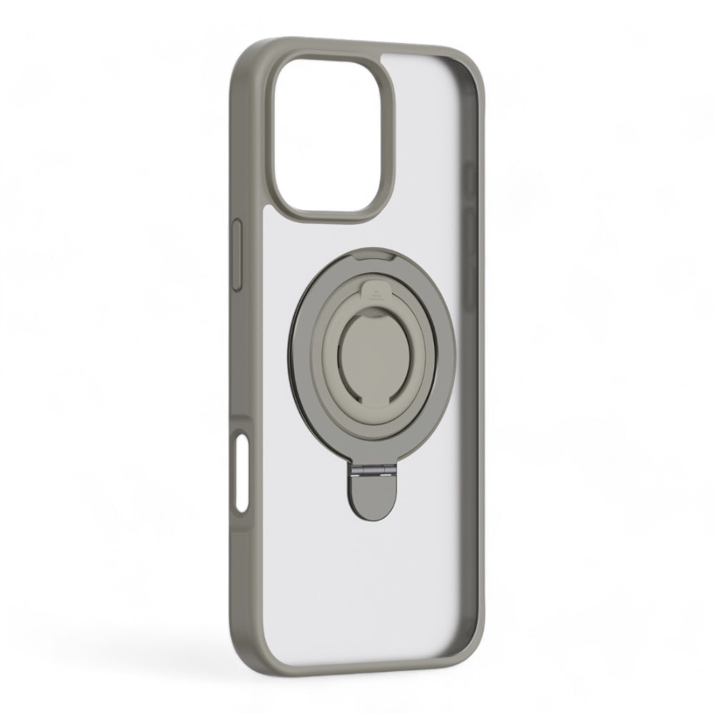 Estuche Devi Magsafe iPhone 16 Delight Gris Oscuro - 0706205700120102
