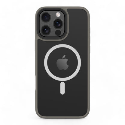 Estuche Devia MagSafe iPhone 16 Plus - Pino Series Gris Oscuro - 0706205700200092
